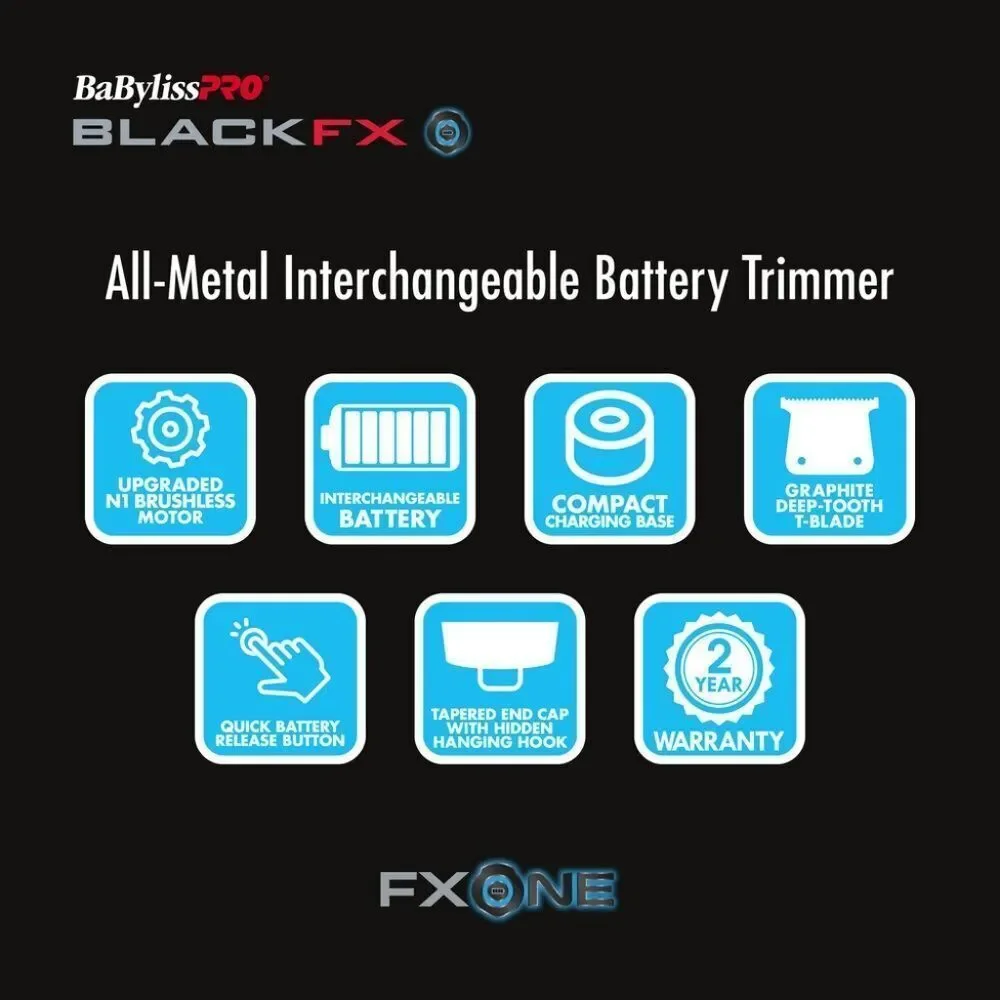 BaBylissPRO® FXONE™ BLACKFX Trimmer